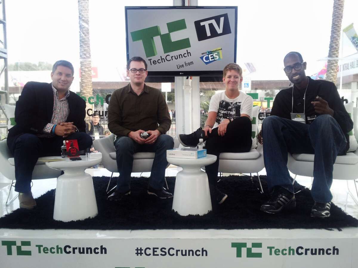 corey tallboy sanders at techcrunch tv