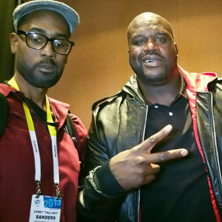 shaq with corey sanders