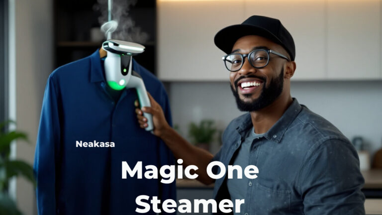 Neakasa magic one steamer a device that combines traditional ironing and steaming benefits with air iron technology for an effortless, professional finish.
